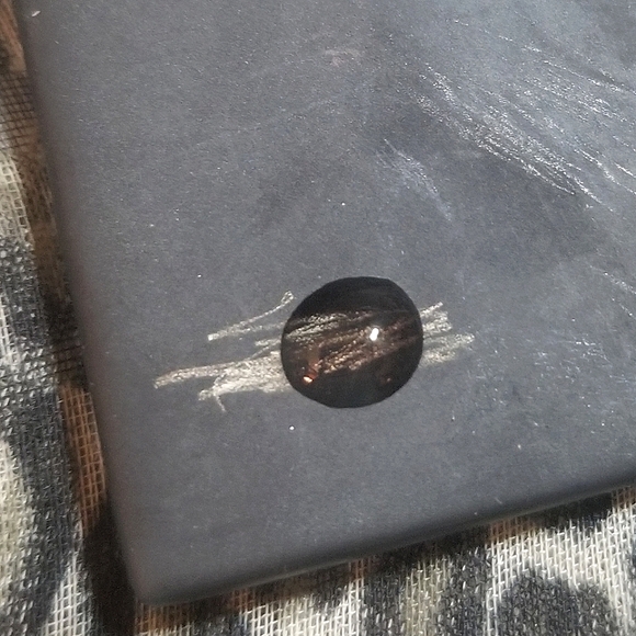 SOLID 10KT Rose Gold cvd Whitby Jet Victorian Era Mourning Brooch - Picture 3 of 6